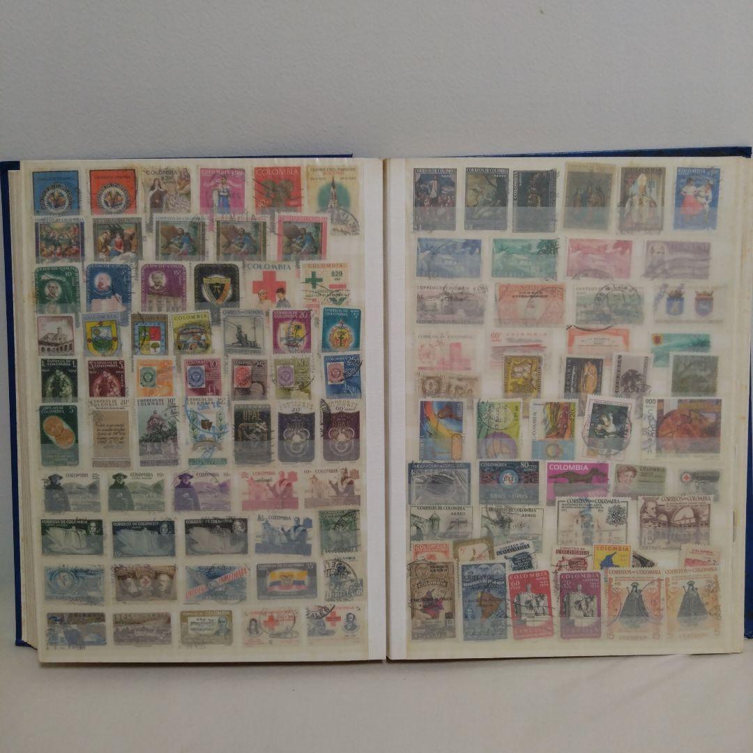 切手　外国/海外　使用済(一部未使用)　約1900枚 まとめ売り　中南米諸国中心