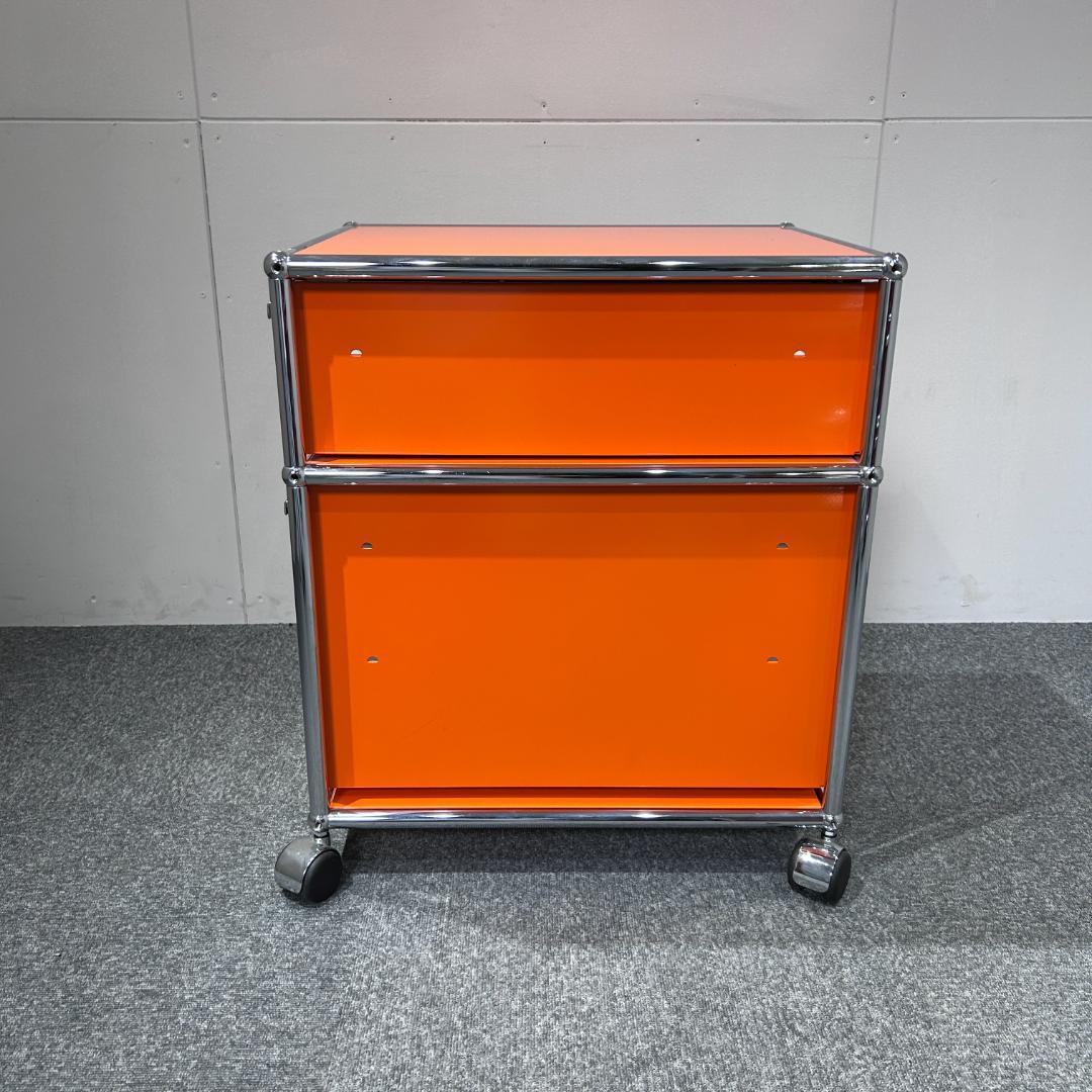 【値下げOK】USM Haller ハラー ワゴン ピュアオレンジ