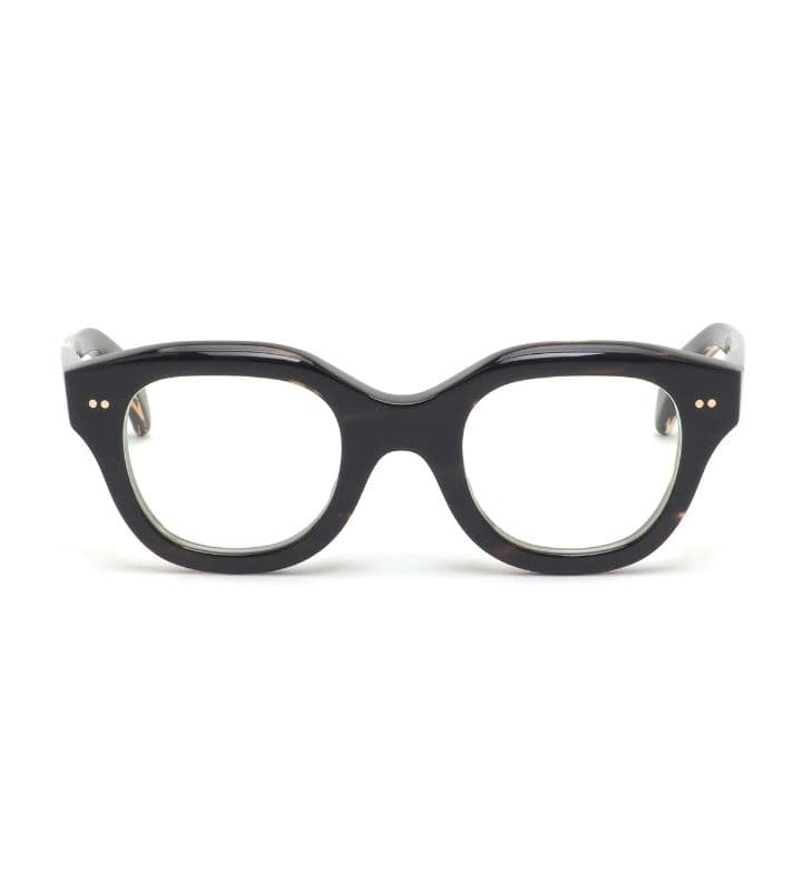 ☆匠 角矢甚治郎作【鯖江メガネ・新品】伊達メガネ　セルロイドフレーム　其40-ハ