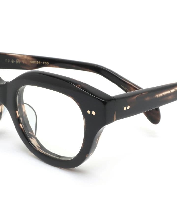 ☆匠 角矢甚治郎作【鯖江メガネ・新品】伊達メガネ　セルロイドフレーム　其40-ハ