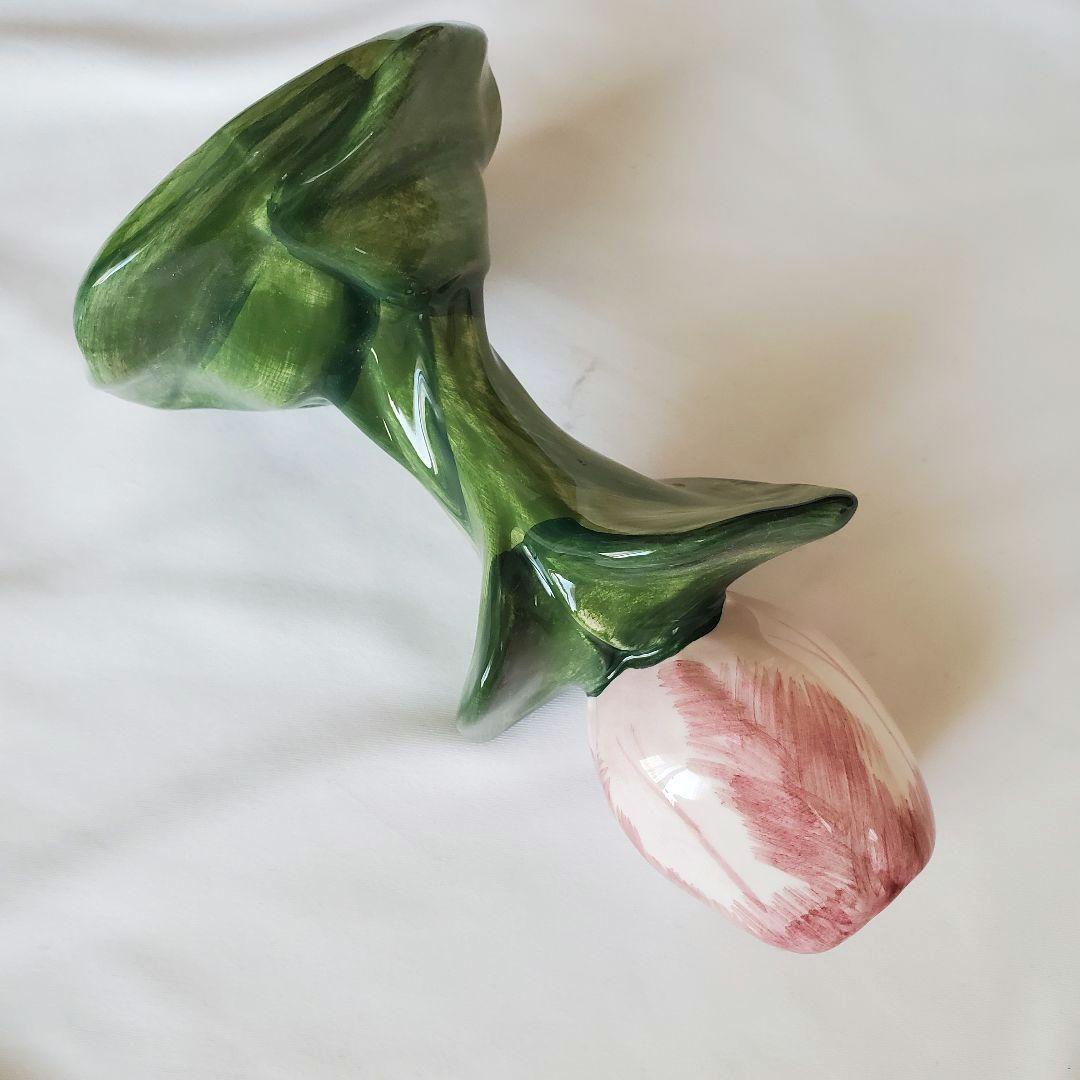 vintage * turip candle holder 2点セット