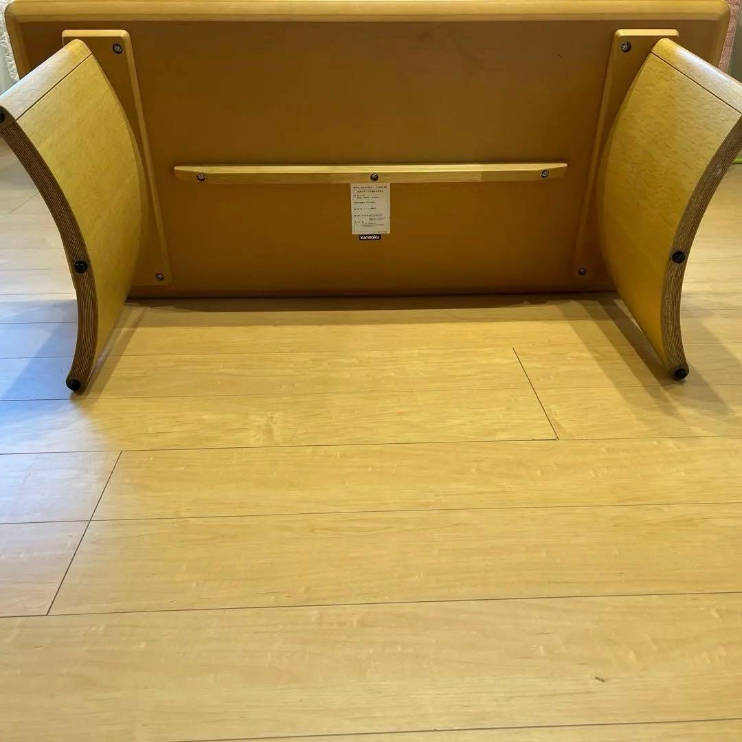 カリモク　リビングテーブル　ローテーブル120cm