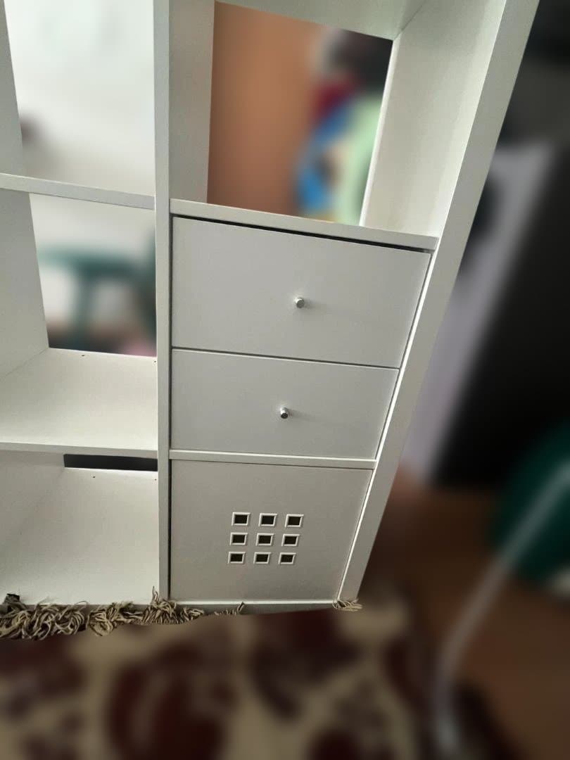 送料込み IKEA　KALLAXシェルフ　ホワイト