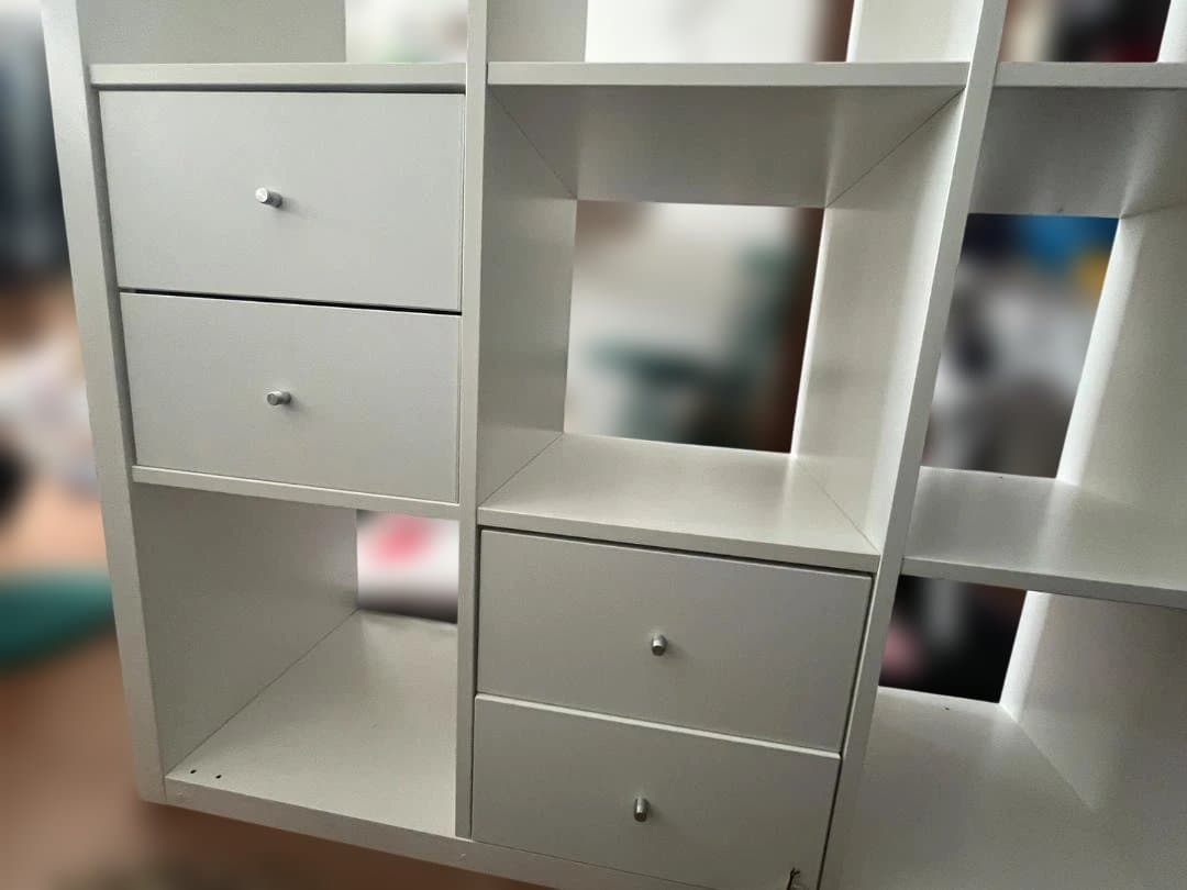 送料込み IKEA　KALLAXシェルフ　ホワイト