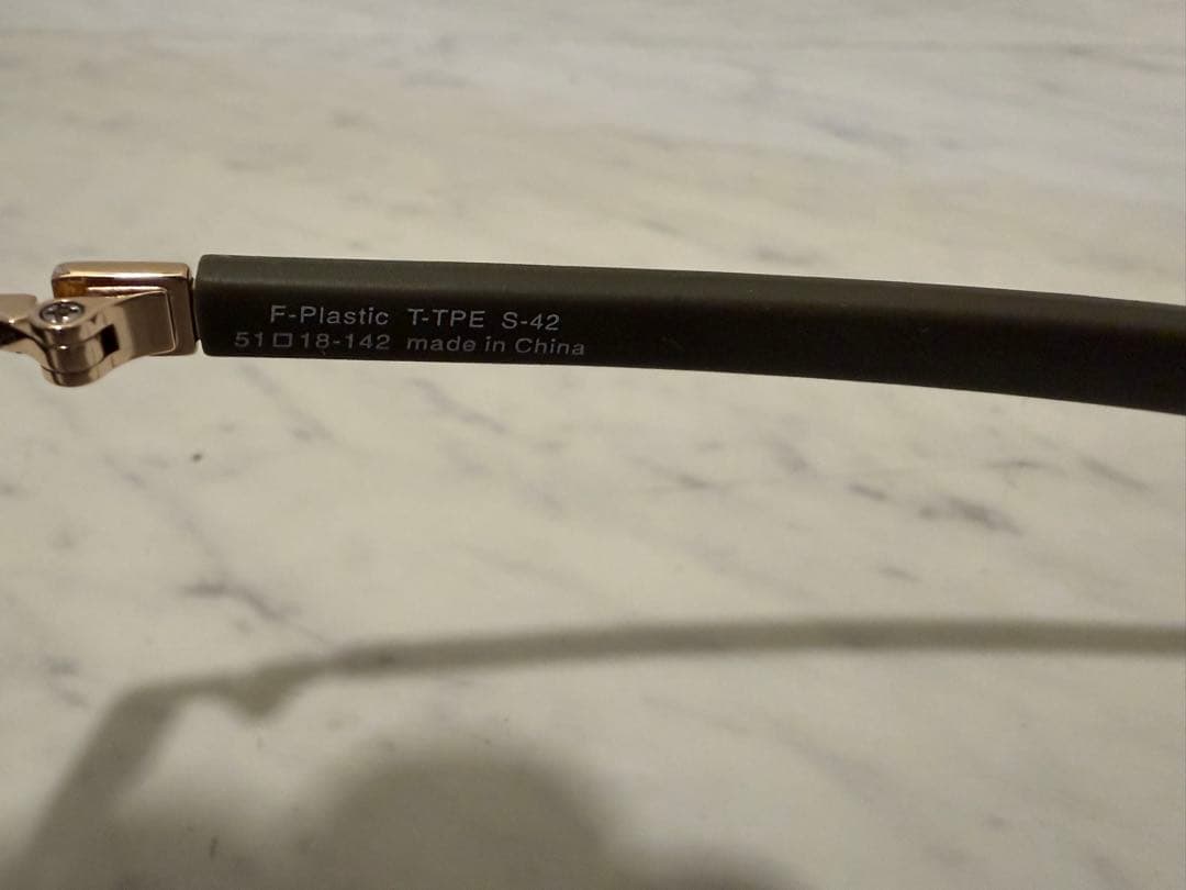 zoff メガネ　CLASSIC 調光レンズブルー