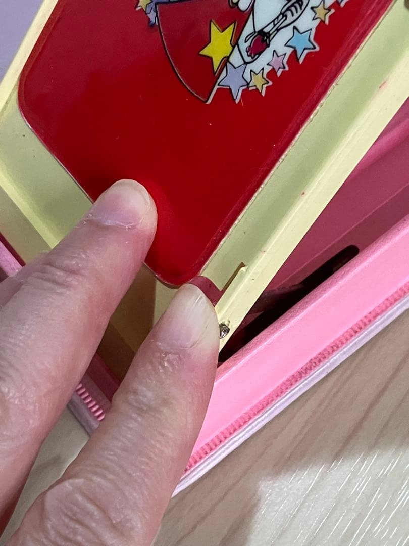 希少】昭和レトロ 魔法使いチャッピー 飛び出す筆箱 下敷き 東映動画