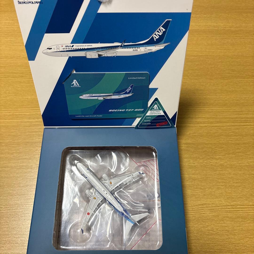 ANA 全日空 B737-800 JA68AN 1:400モデル - メルカリ