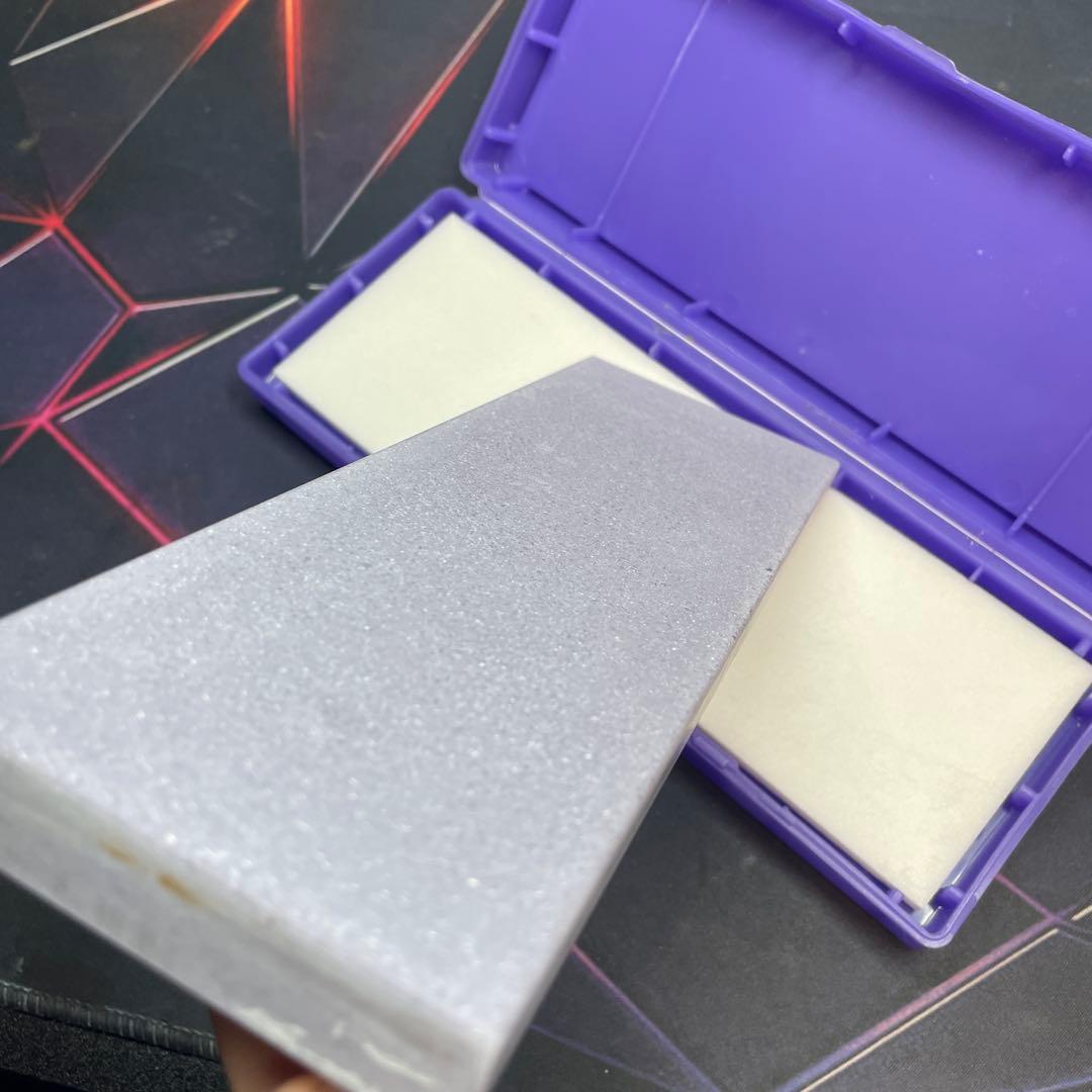 シャプトン刃の黒幕ムラサキ#30000鏡面仕上げ砥石