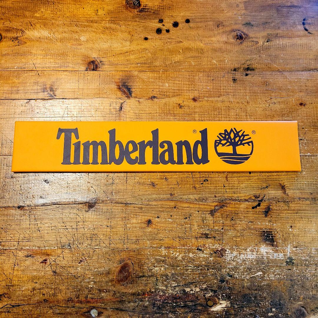 【非売品】極希少 Timberland サインボード オブジェ ディスプレイ