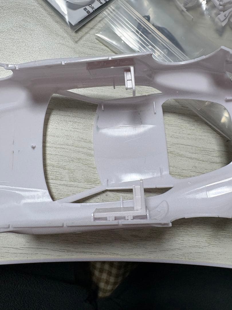 MINI-Z AWD用　GRスープラ　ホワイトボディキット