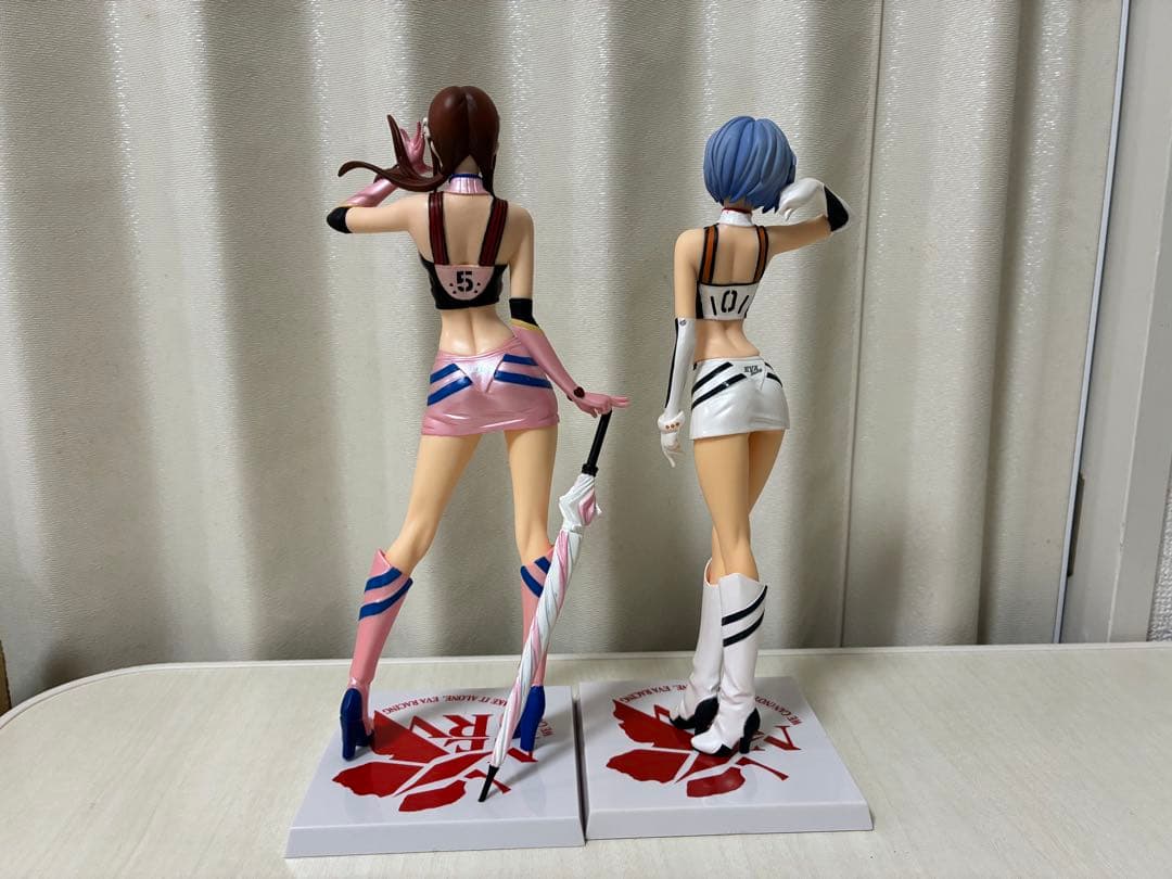 2体セット】エヴァンゲリオン レーシング フィギュア 綾波レイ &真希波