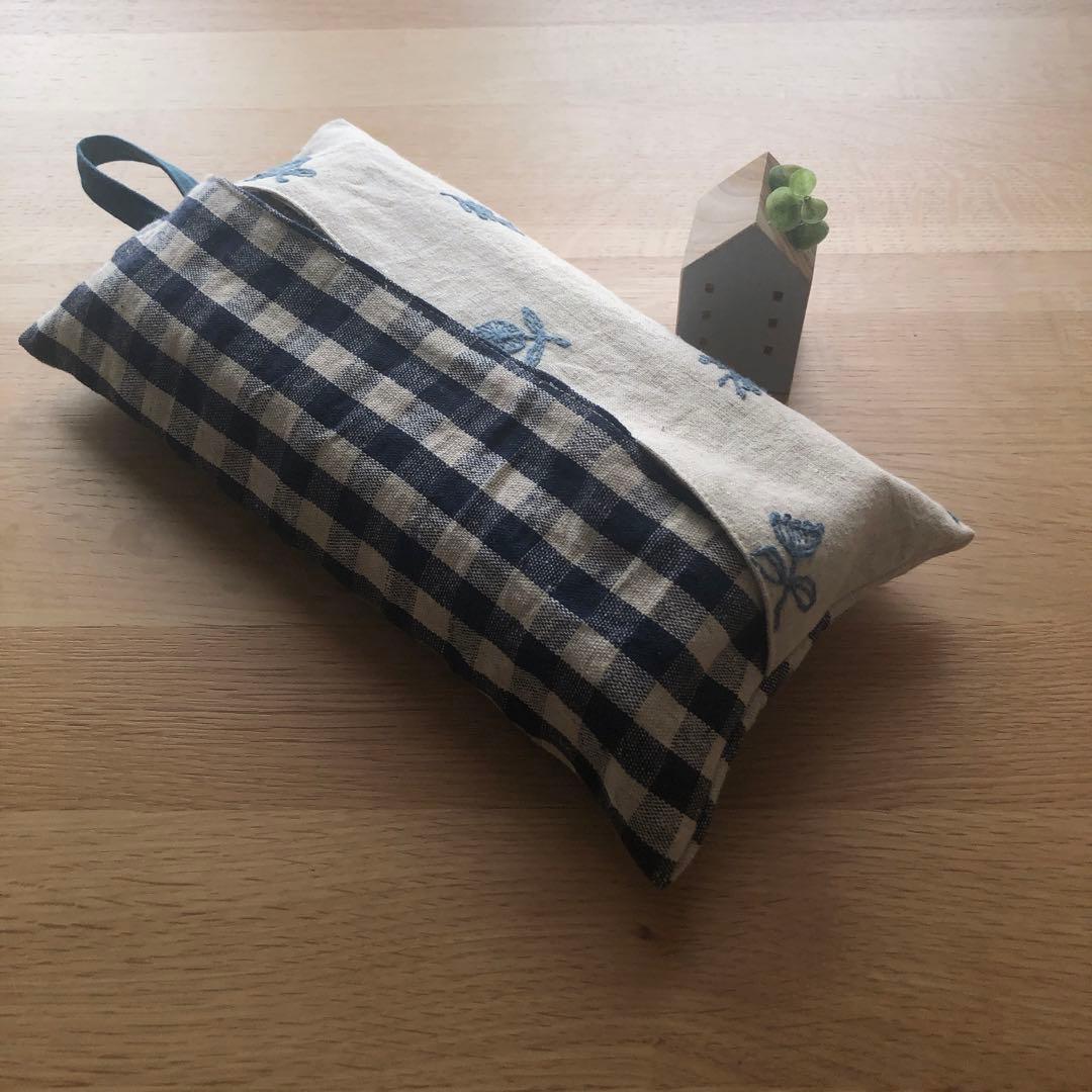 箱無しタイプティッシュカバー　23 ハンドメイド