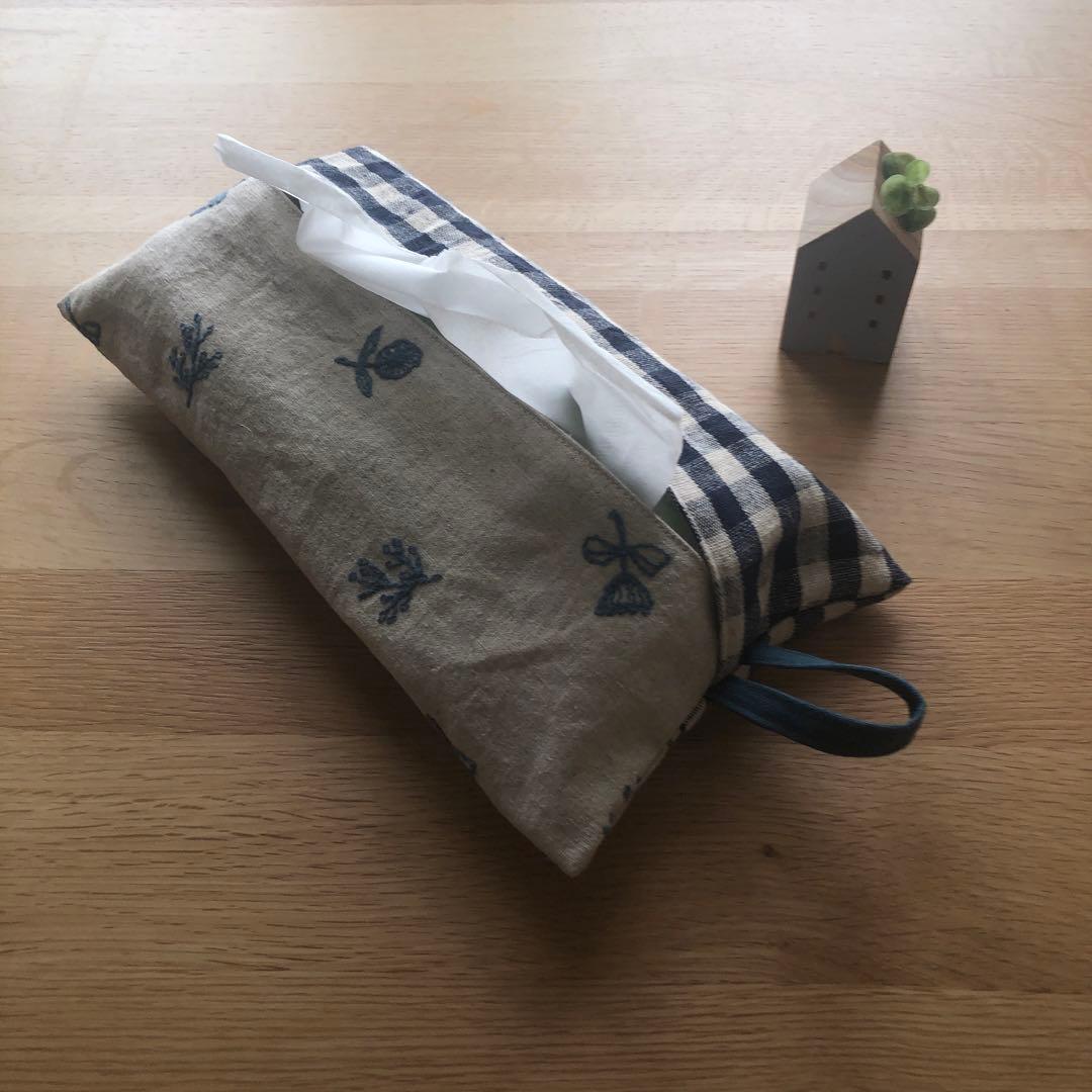 箱無しタイプティッシュカバー　23 ハンドメイド