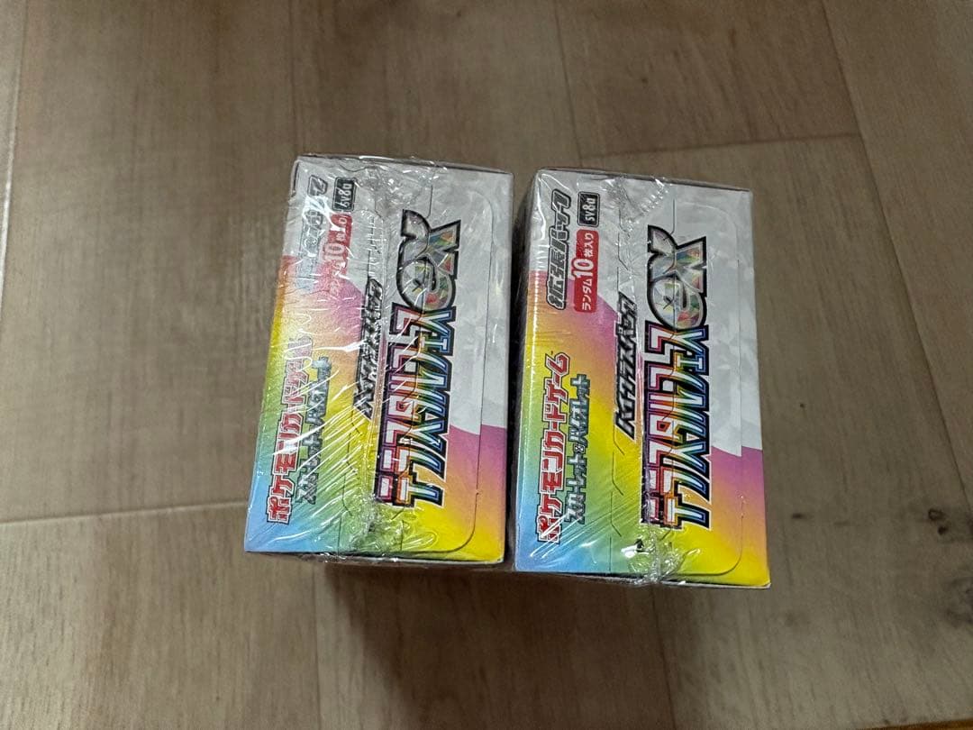 ポケモンカードゲーム　テラスタルフェス　新品未開封シュリンク付き2BOX
