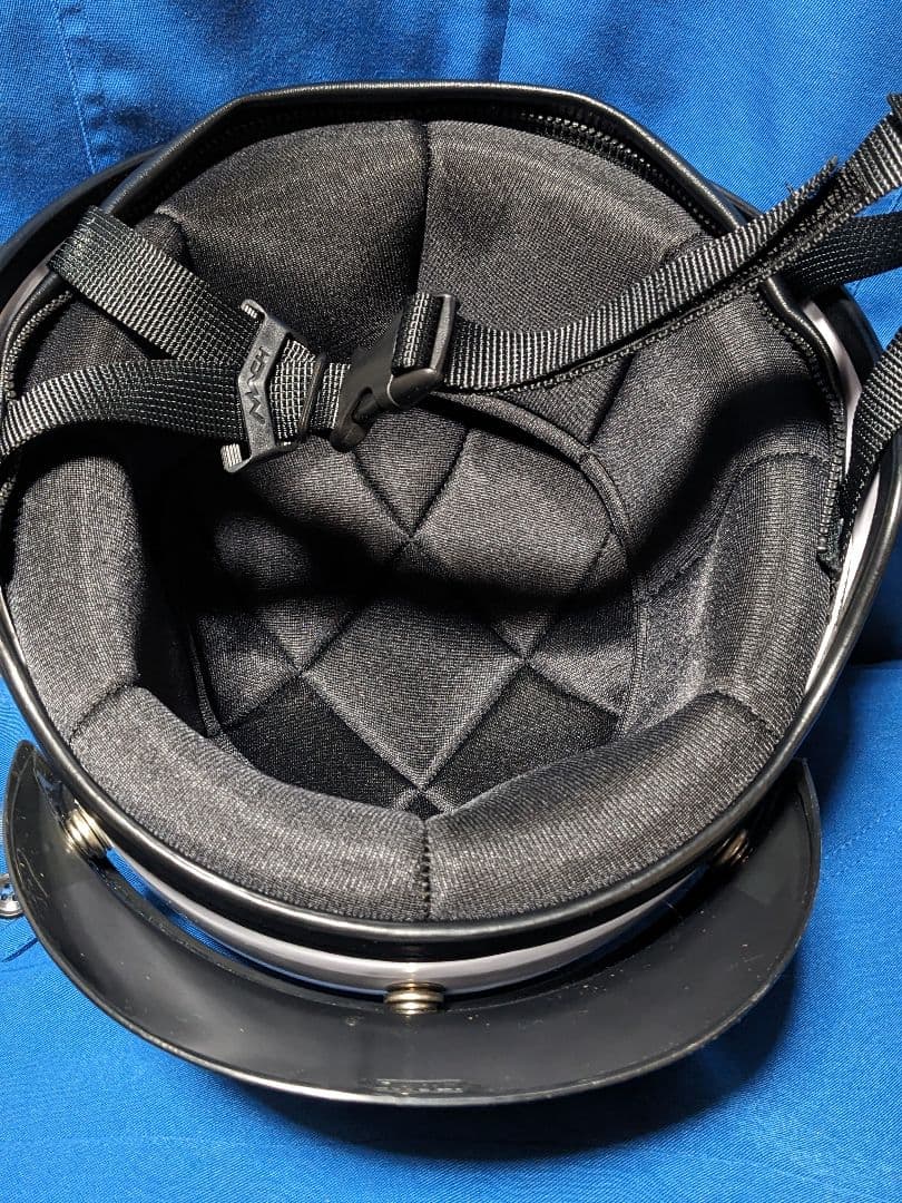 長期保管　交通　ヘルメット 未使用　フェイスシールド付