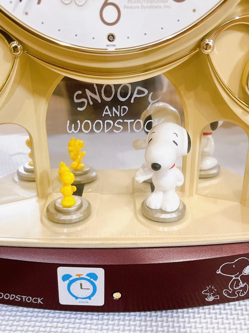 希少品】スヌーピー SNOOPY 掛け時計 からくり時計 4MH778-M - メルカリ
