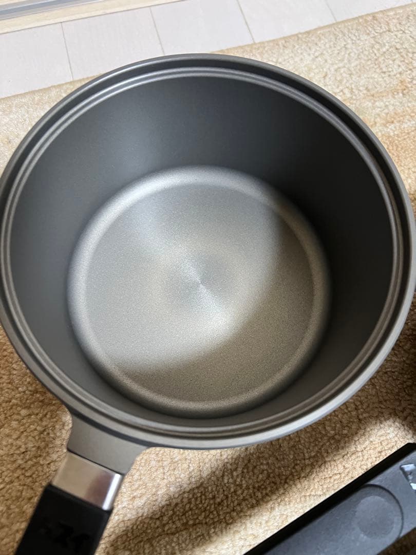 ムスイ　無水鍋　片手鍋 ガラス蓋付　ミニセット