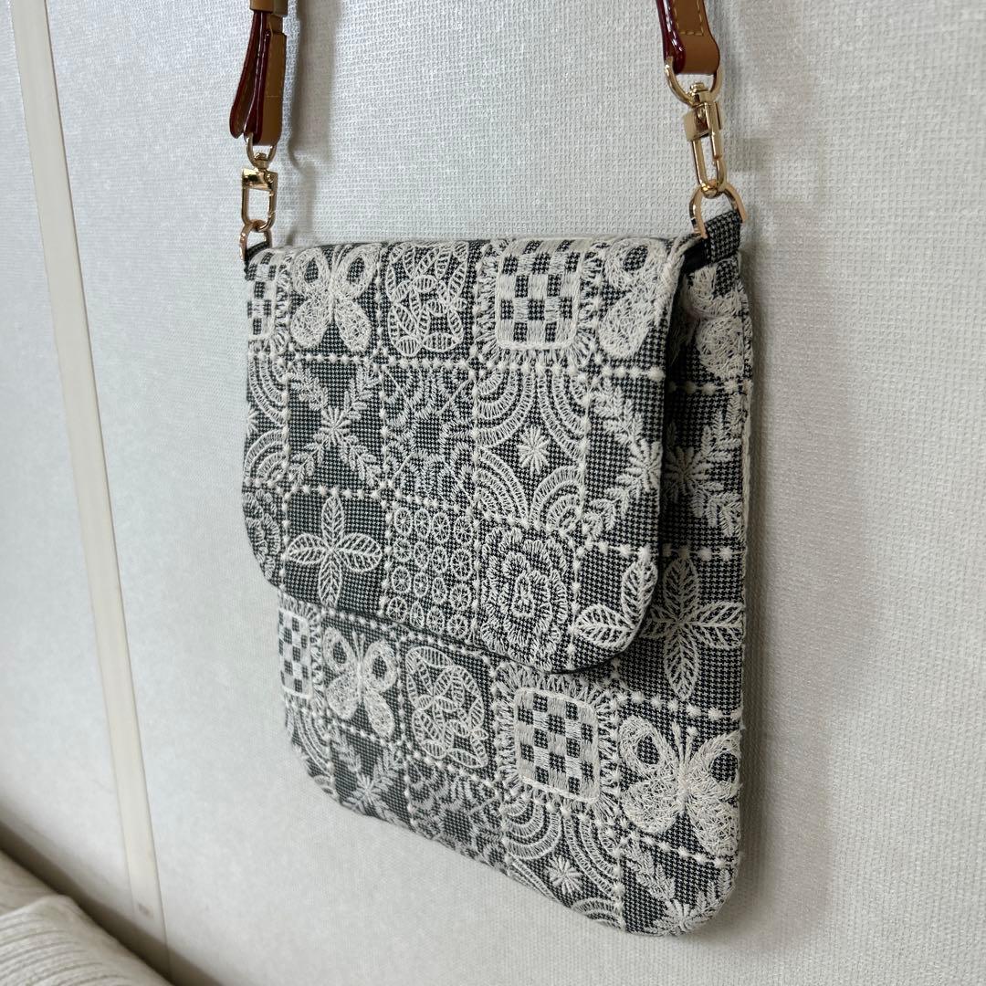 ミナペルホネン Forest tile ショルダーバッグハンドメイド