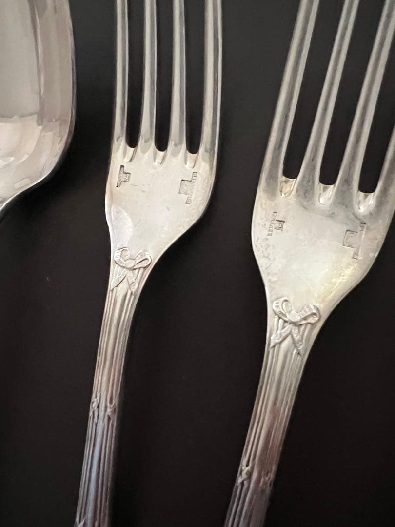 クリストフル リュバン クリストフルシルバー スプーン・フォークの8点