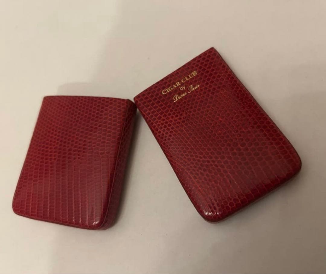 CIGAR CLUBbyDucas Paris 非売品　ミニシガリロケース