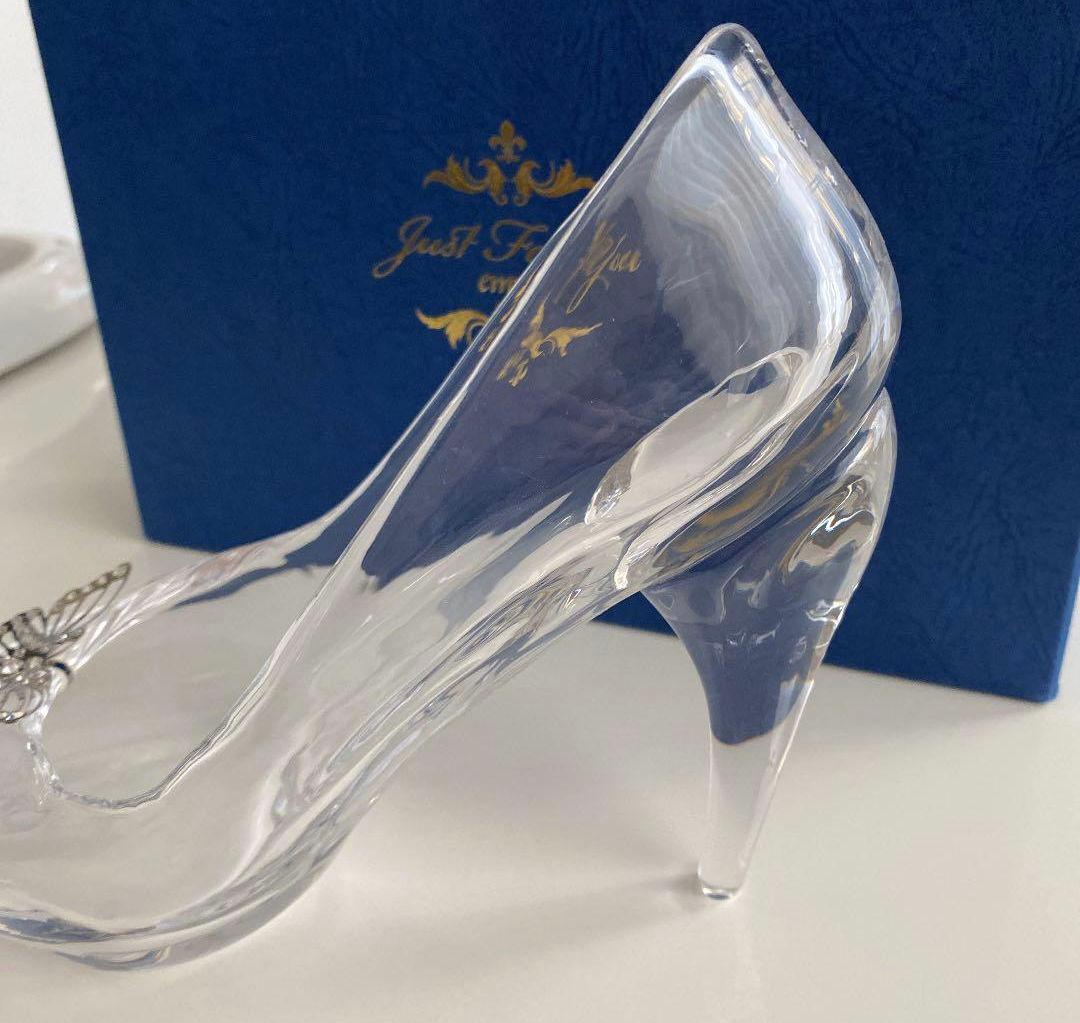 ガラスの靴 エマ 23.5cm 蝶々