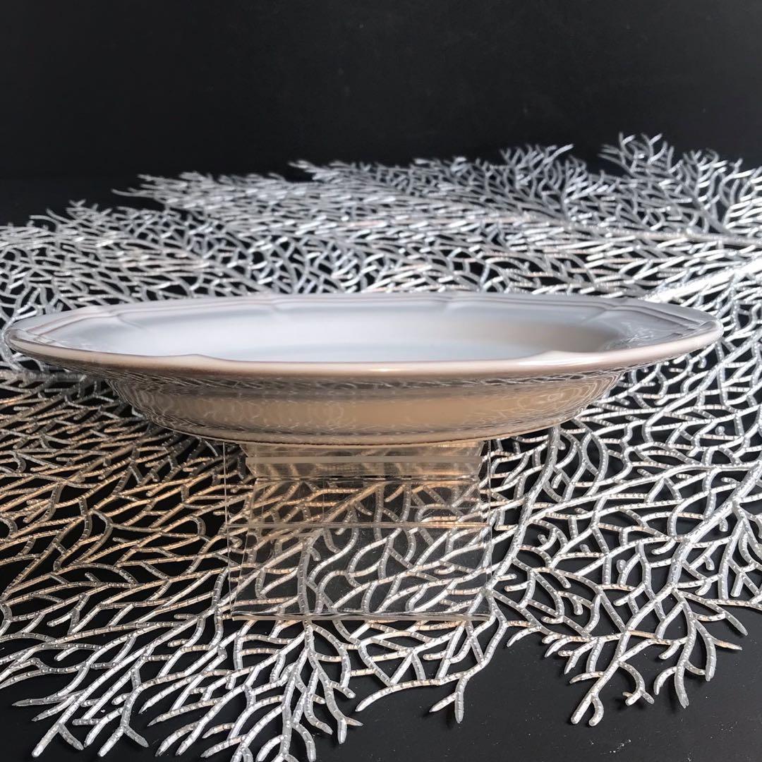 新品未使用　美濃焼　19.7㎝リムプレート