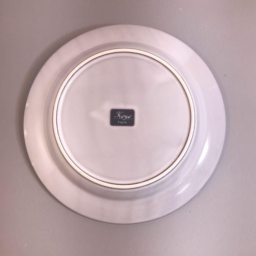 新品未使用　美濃焼　19.7㎝リムプレート