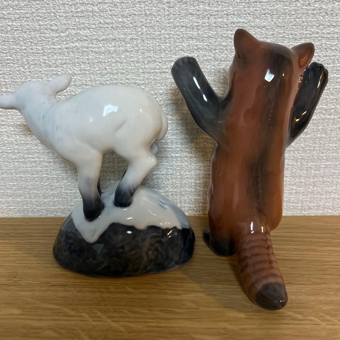 ロイヤル コペンハーゲン イヤーフィギュリン 2024 レッサーパンダ ひつじ