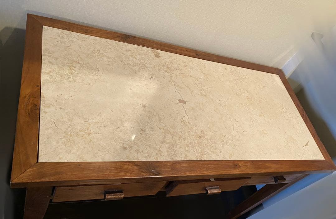 大理石　作業机