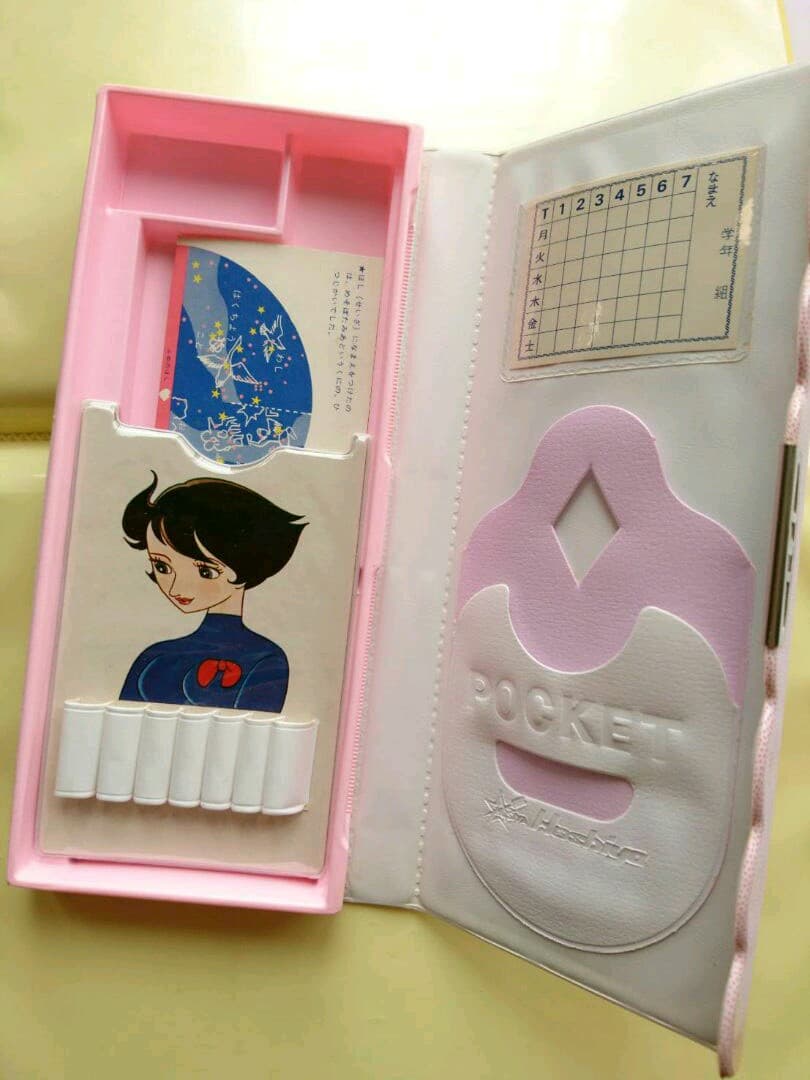 ふしぎなメルモちゃん☆　筆箱　レトロ