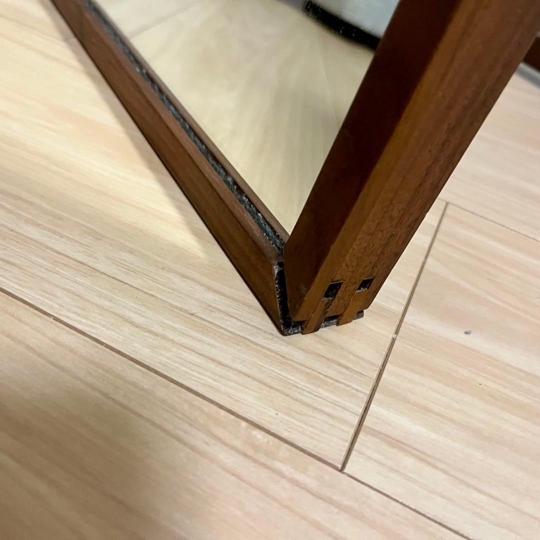 無印良品 ウォールミラー ウォルナット