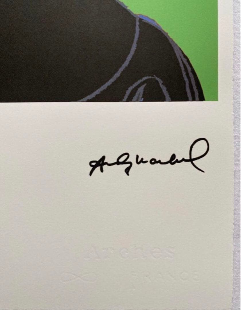 アンディウォーホル リトグラフ COA認定書付き ミッキーマウス