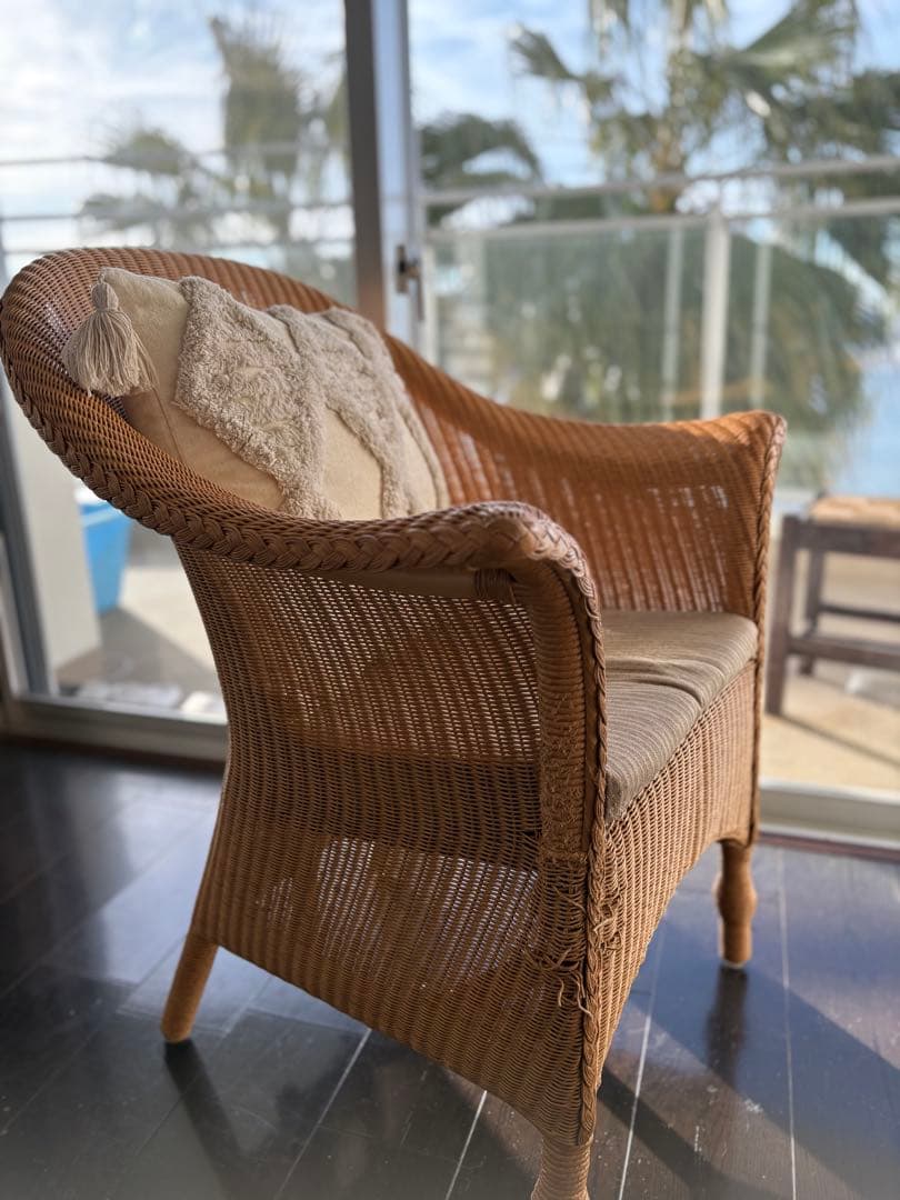 Lloyd Loom アームチェア 専用クッション付き