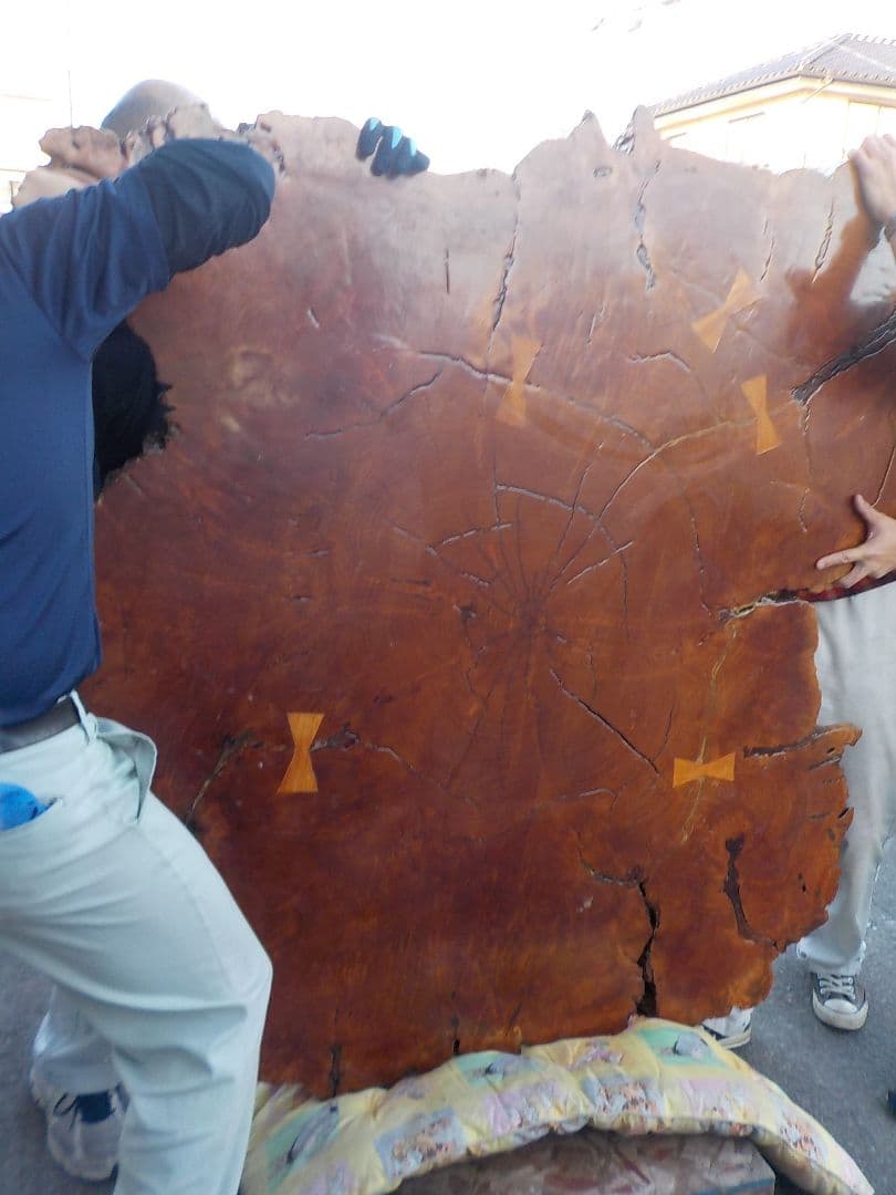 座卓テーブル　無垢材　ローテーブル　 栃木