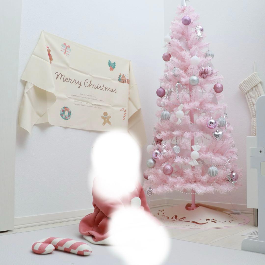 Francfranc クリスマスツリー ピンク 150cm 美品 - メルカリ