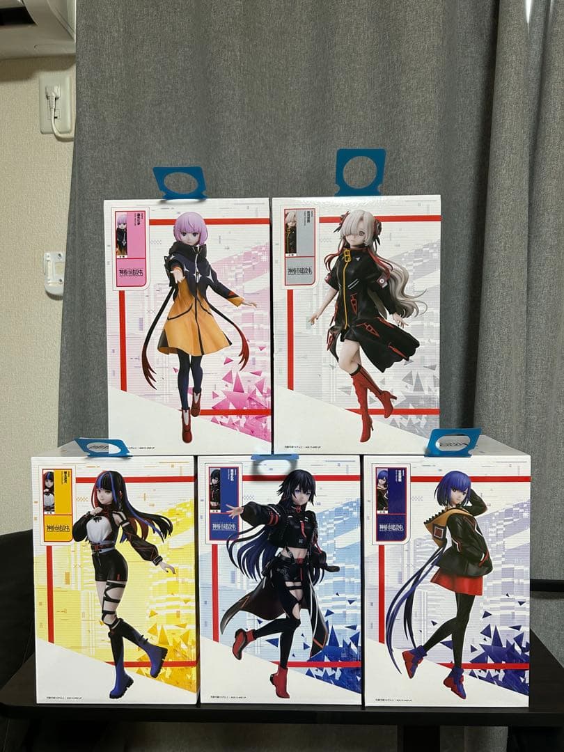 神椿市建設中 ラウンドワン限定 フィギュア5人 セット - メルカリ