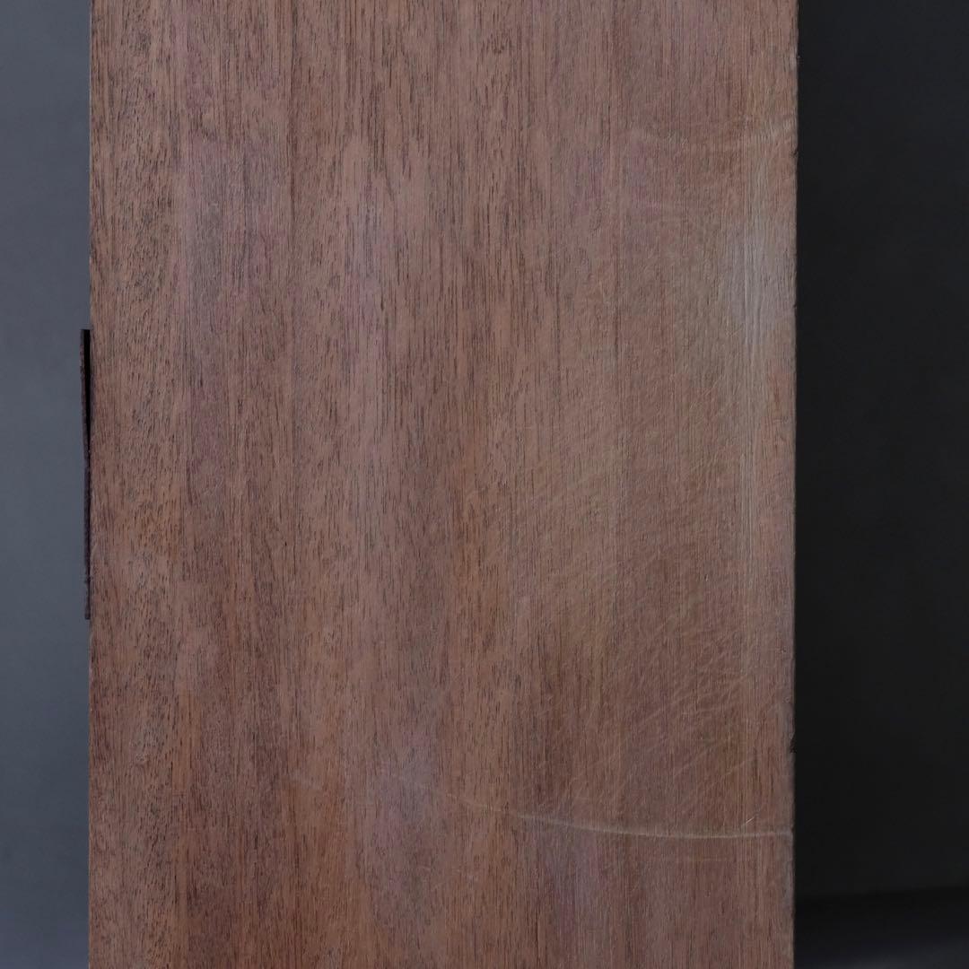 ラワン材 2段収納棚　陳列棚 飾り棚 本棚 ラック シェルフ 古家具 昭和レトロ