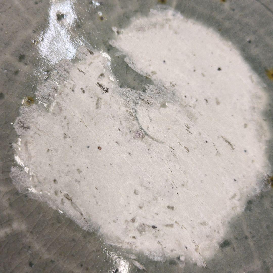 利休陶製大鉢　青系　メダカ鉢、睡蓮鉢