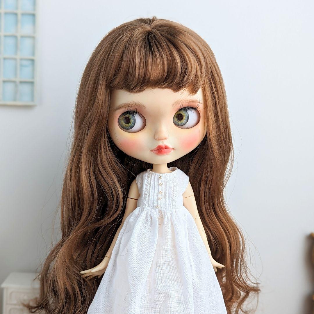 943※ブライスアウトフィット※ガーゼのノースリーブピンタックワンピース