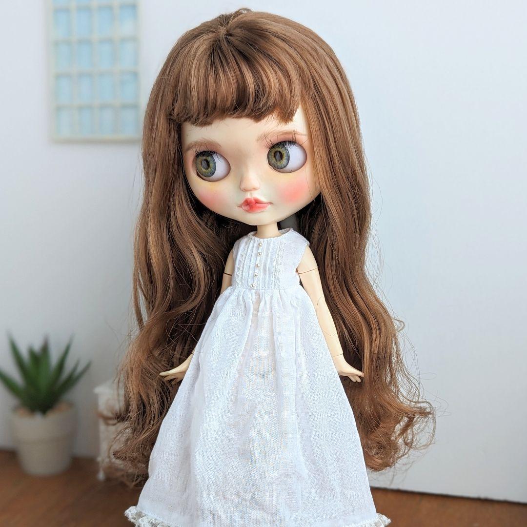 943※ブライスアウトフィット※ガーゼのノースリーブピンタックワンピース