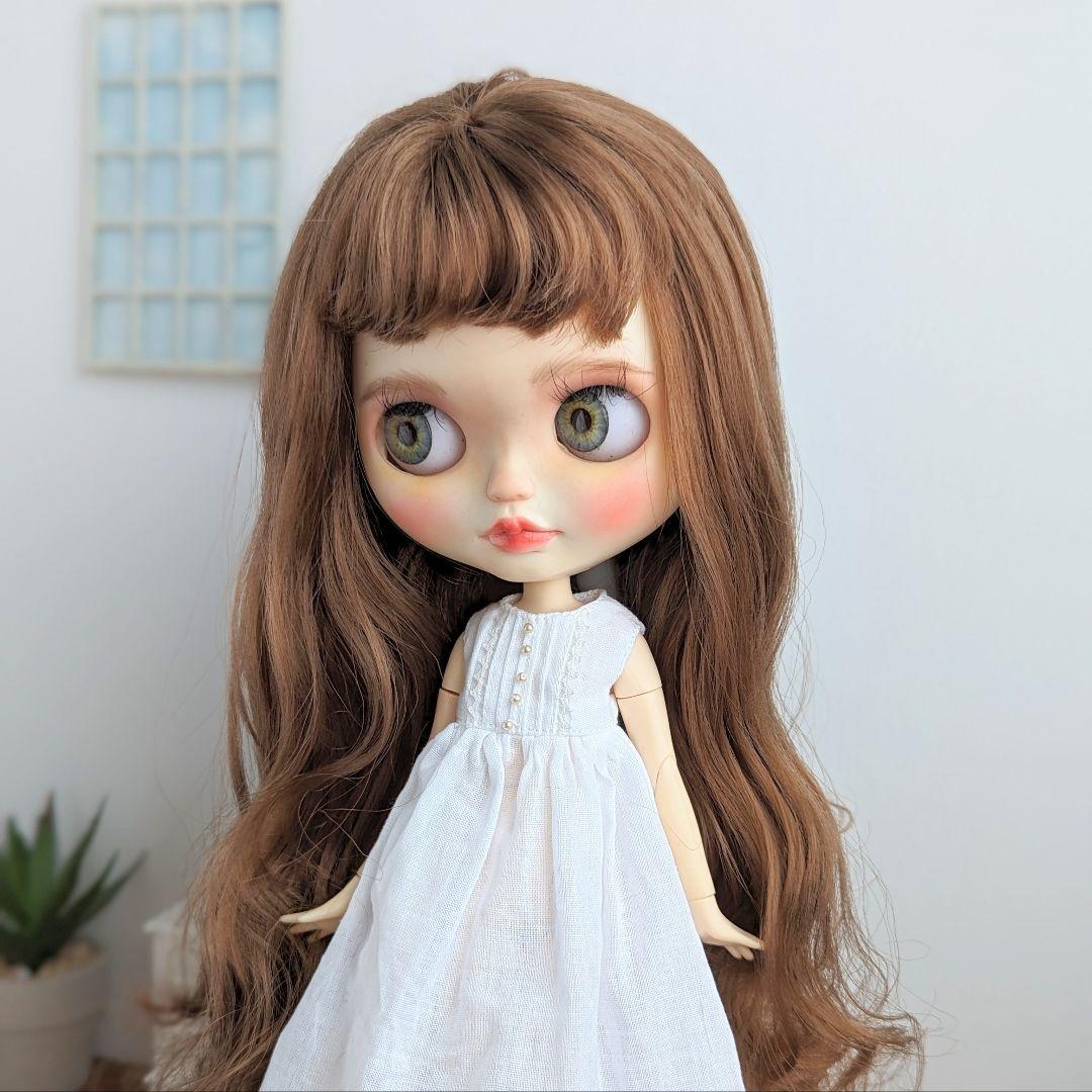 943※ブライスアウトフィット※ガーゼのノースリーブピンタックワンピース