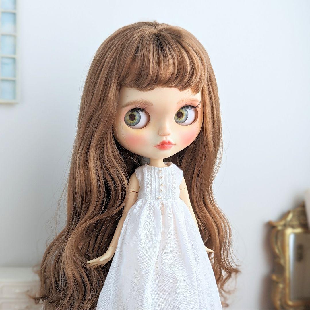 943※ブライスアウトフィット※ガーゼのノースリーブピンタックワンピース