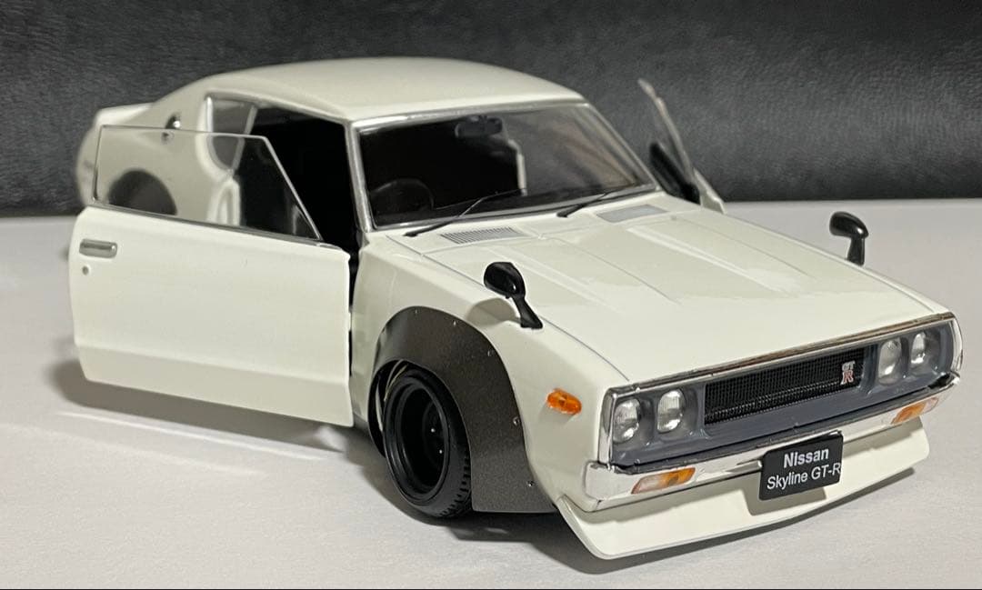 1/24 アシェット 国産名車 スカイライン GT-R ケンメリ改 改造車