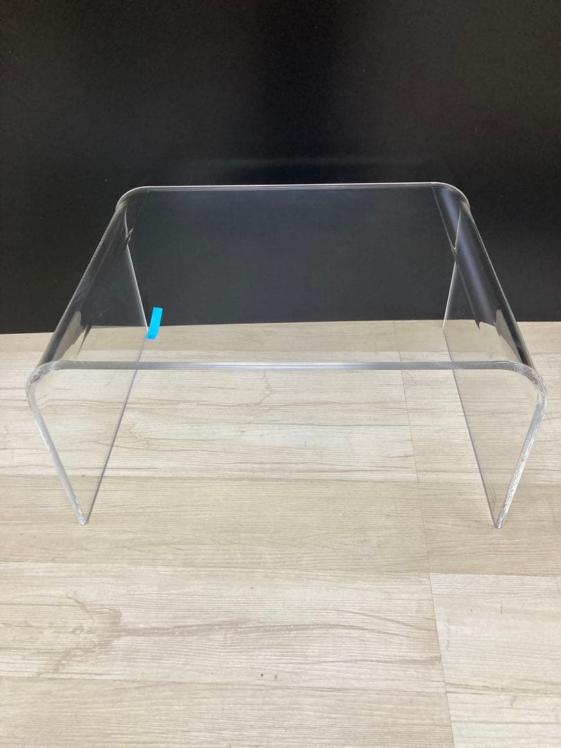【新品】アクリルテーブル　 ローテーブル 　クリア（約）幅60cm