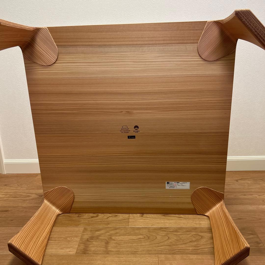 《小津安二郎監督 × BEAMS JAPAN》天童木工 座卓焼き印有り　限定生産