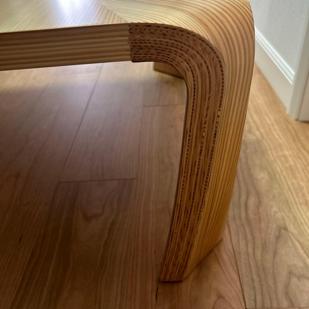 《小津安二郎監督 × BEAMS JAPAN》天童木工 座卓焼き印有り　限定生産