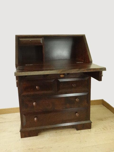 松本民芸家具　ライティング　ビューロー　USED　再塗装済