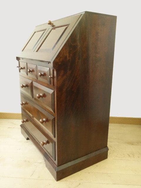 松本民芸家具　ライティング　ビューロー　USED　再塗装済