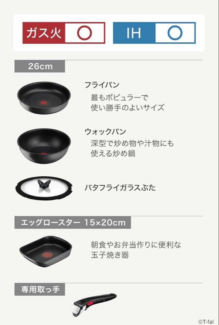 【新品】ティファールインジニオ・ネオ・キャストライト・アロマ・プロセット