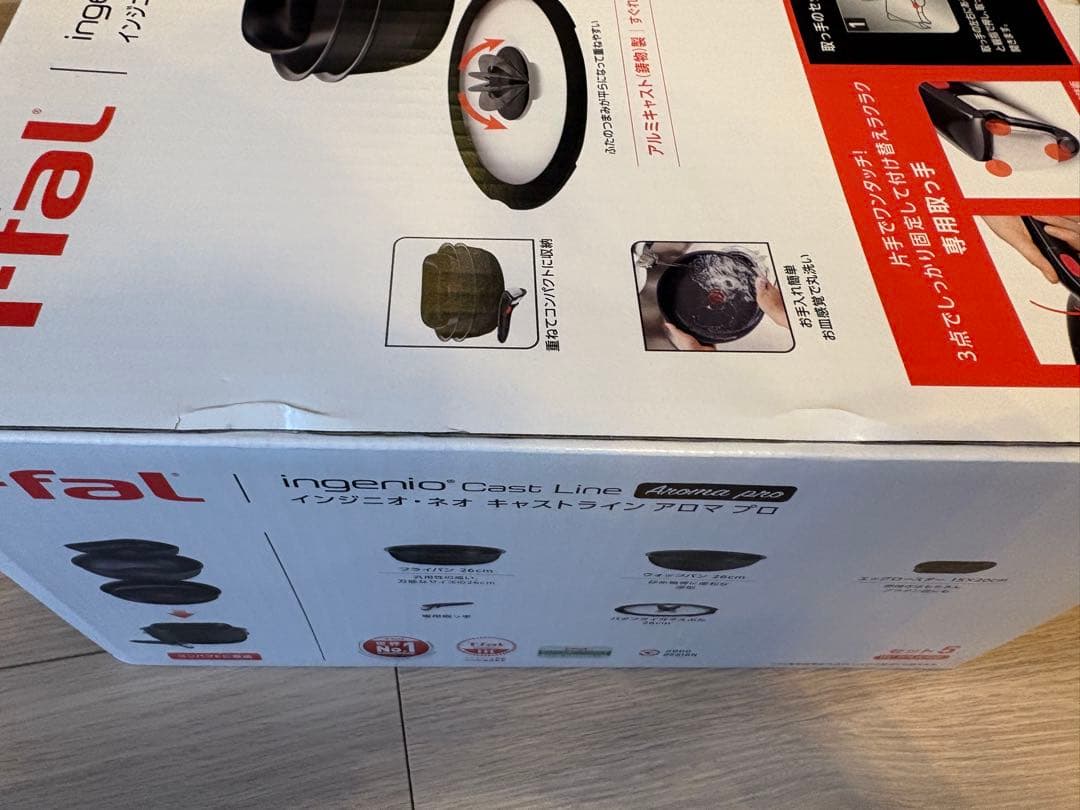 【新品】ティファールインジニオ・ネオ・キャストライト・アロマ・プロセット